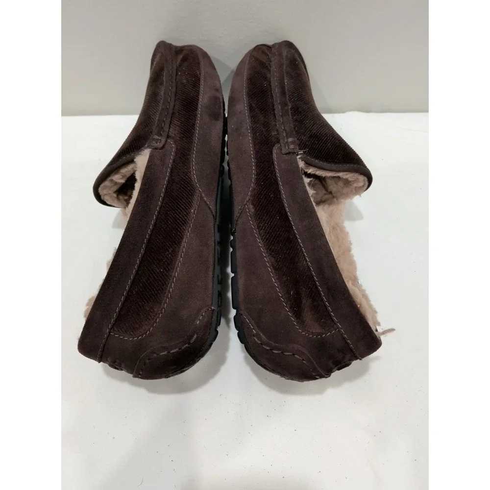 Men's Ugg Ascot Slippers Size 13  Dark Brown